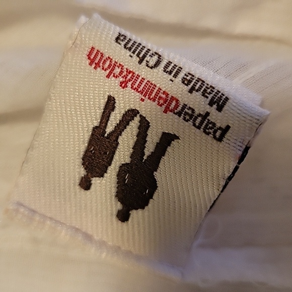 Paper Denim & Cloth Striped Cotton Short Sleeve Blouse - Picture 6 of 7